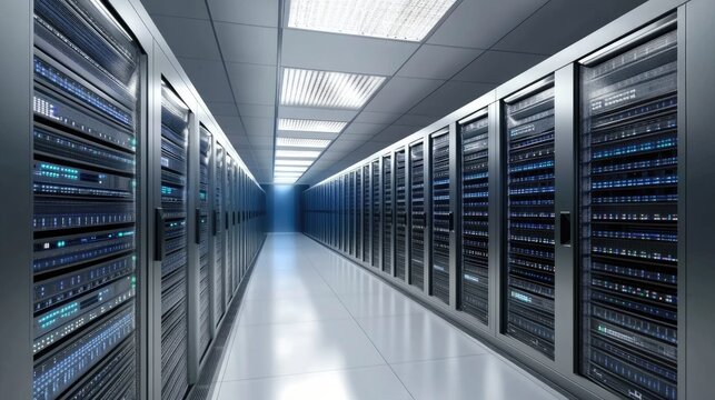 Digital optimization: boosting virtual information systems for efficient growth in networked computing, enhancing expense management, expandability, banner design offering copy space.