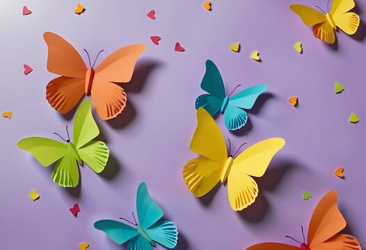 Celebrating Diversity: Colorful Butterflies for Zero Discrimination Day