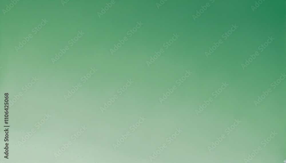 Poster smooth green gradient background with highquality grainy texture