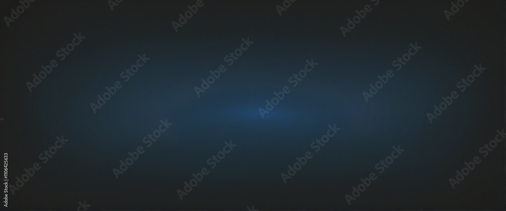 Poster dynamic dark blue gradient background with glowing lights and copy space