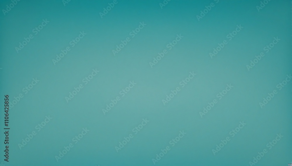 Poster retro turquoise gradient background with grainy texture for web banners and posters