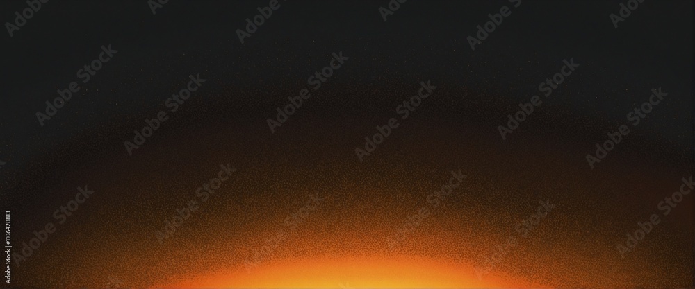 Poster glowing abstract grainy gradient with dark background