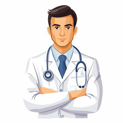 Fototapeta premium Medical Design on White Background Vector Illustration