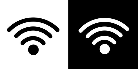 wireless network icon, wifi symbol