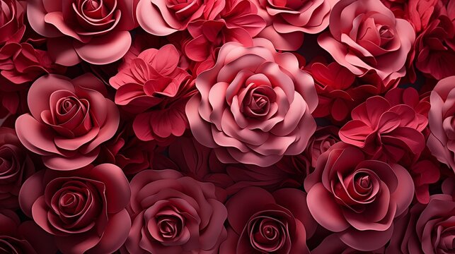 bunch of roses