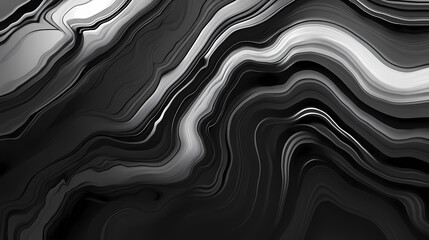 Obraz premium Obsidian texture of a piece of black and grey paper. Obsidian. Illustration
