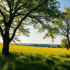 tree in the field