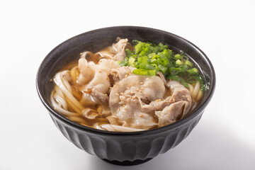 豚しゃぶ　うどん