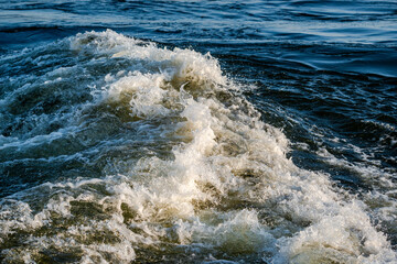 Saint-Lawrence River, Lachine Rapids in LaSalle, Montreal Quebec, Canada