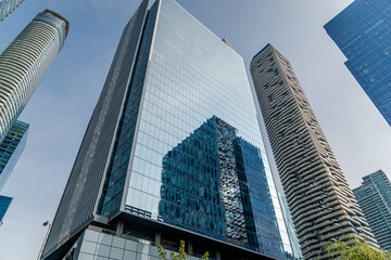 Sky scrapers in Toronto Canada 2024