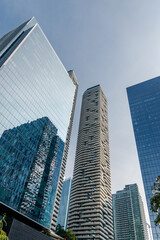 Sky scrapers in Toronto Canada 2024