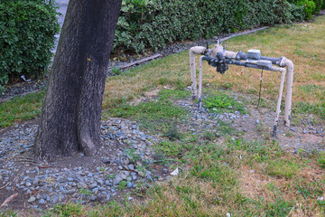 Backflow system property repair installation water purveyor mandate regulate backflow devices non-potable water into pipes, stop water system contamination