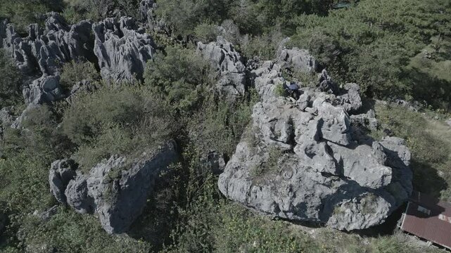 rock formation found in La Trinidad Benguet Philippines