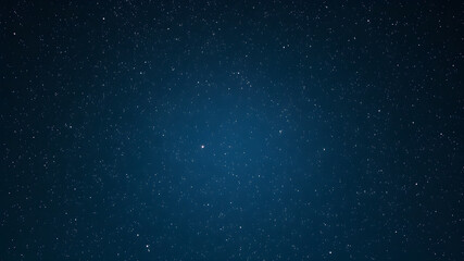 Fototapeta premium A blue sky with a lot of stars