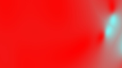 Abstract Red and Cyan Gradient Blurred Background
