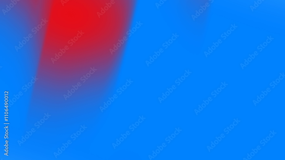 Aufkleber abstract gradient background with red and blue color blend