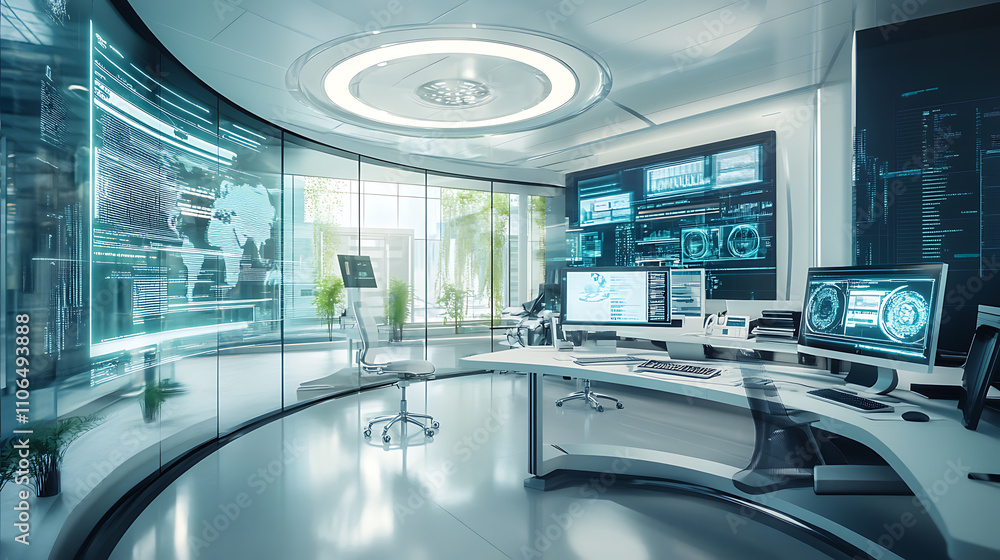 Poster business process automation showcasing digital workflow, efficient task management, and real-time wo