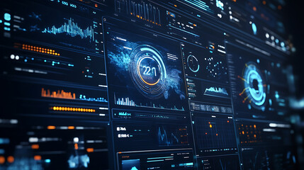 Interactive data visualization platform Customizable analytics dashboard Multi-industry data integration Real-time metrics display User engagement graphics