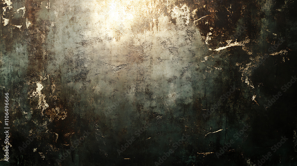Poster Grungy de-focused light background for overlay use