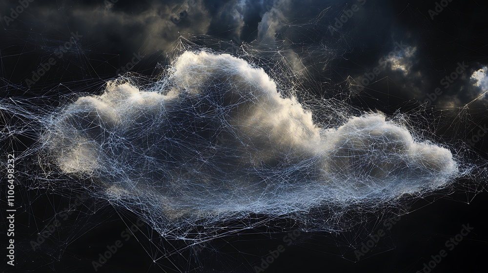 Poster Cloud world as data network