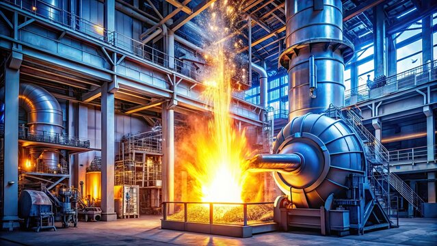 Plasma arc gasification converting waste into electricity