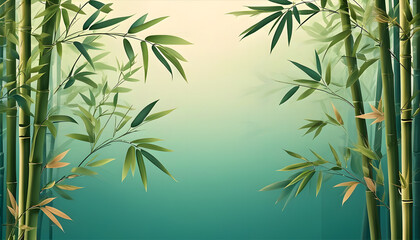 Bamboo Forest Background