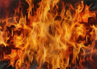 fire flames background