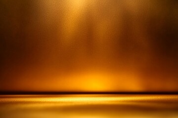 Luxurious Gold Background with Smooth Gradient for Product Display and Advertising