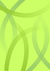 Background image, green color tones, gradients of color used in graphics