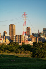 Osaka Skyline Cityscape at Sunset