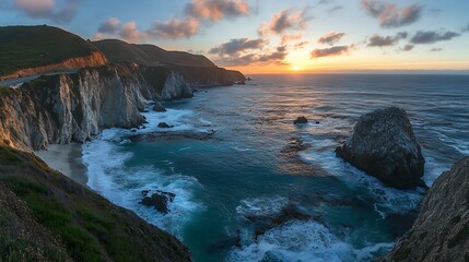 Winding Roads: Exploring Coastal Cliffs