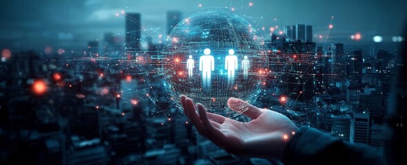 Customer Network Relationship Management Technology for Business Growth and Data Exchange in a Digital Economy