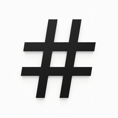 Hashtag marker symbol, Generative Ai