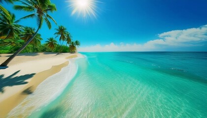 Fototapeta premium The beach is a perfect spot for picnics and gatherings. 