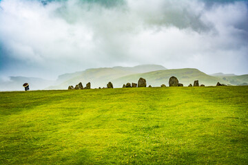 Castlerigg Stone Circle and Hills