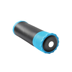 Black and Blue Foam Roller for Muscle Recovery and Physical Therapy