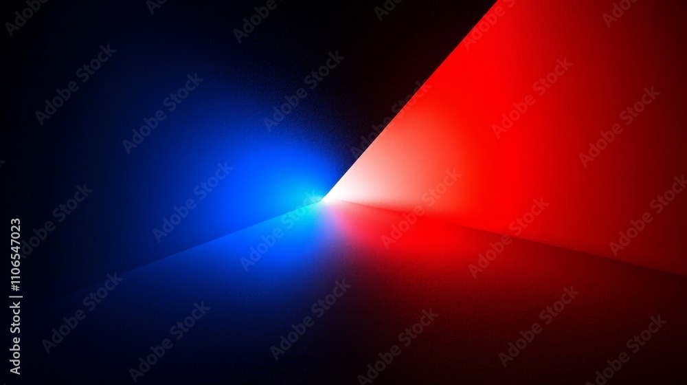 Aufkleber abstract neon light background with red and blue gradient