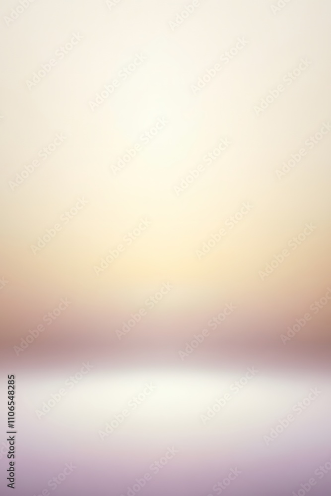 Sticker light pastel gradient background in beige and subtle mauve tones with a soft glow, ideal for minimal
