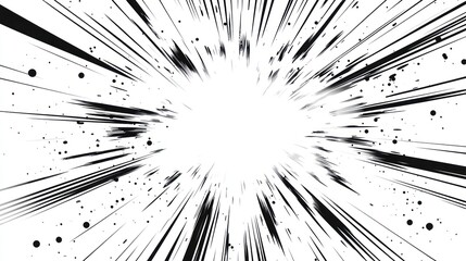 A blurry image of a white background with a black line in the middle. The line is a circle with a black dot in the center