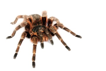 Brazilian Red Tarantula (Nhandu carapoensis).