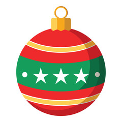Obraz premium Christmas Ornament Vector Art for Festive Holiday Decoration Design and Graphic Projects