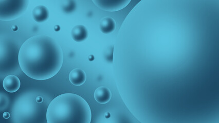 Water drops on gradient background bubble color concept graphic for illustration