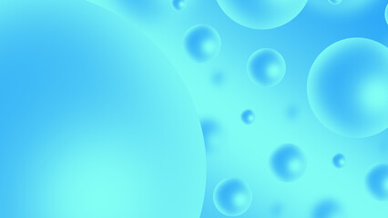 Water drops on gradient background bubble color concept graphic for illustration