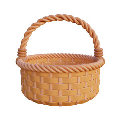 woven basket illustration