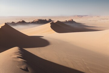 Painted - Foggy Environment Landscape - Nature