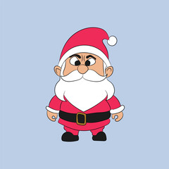 happy holiday christmas design santa