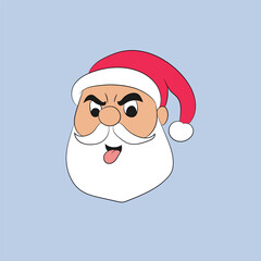 happy holiday christmas design santa