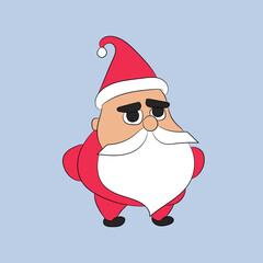 happy holiday christmas design santa