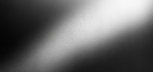 Fototapeta premium Smooth Gradient Metallic Texture Background Black White Gray Monochrome Design Copy Space