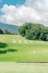 ゴルフ場・ゴルフコース・グリーン・フェアウェイ
